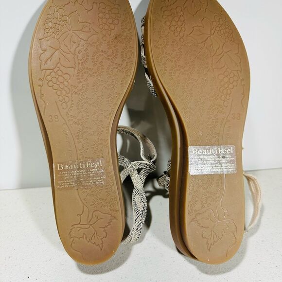 Beautifeel Kali Stone Nude Rejius Print Suede Size 38 - Picture 8 of 8